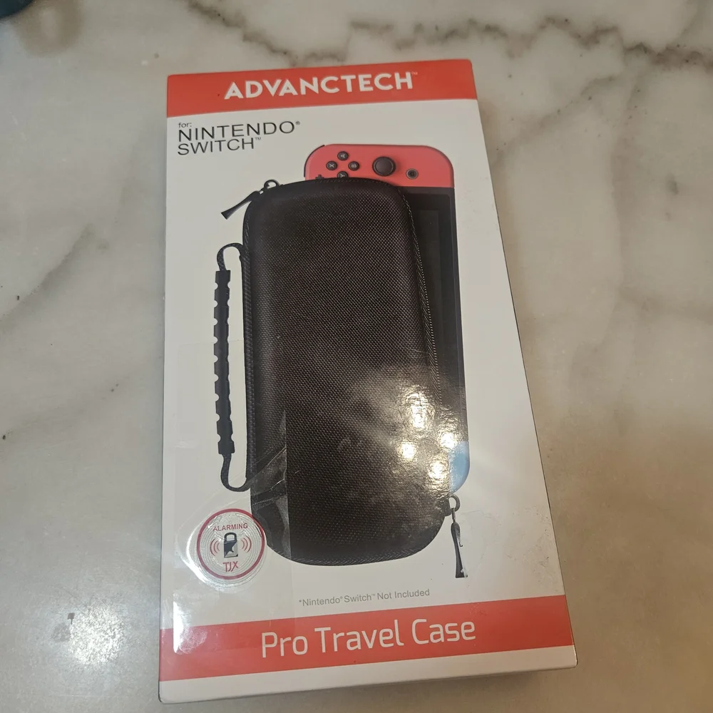 Black Pro Travel Case for Nintendo Switch